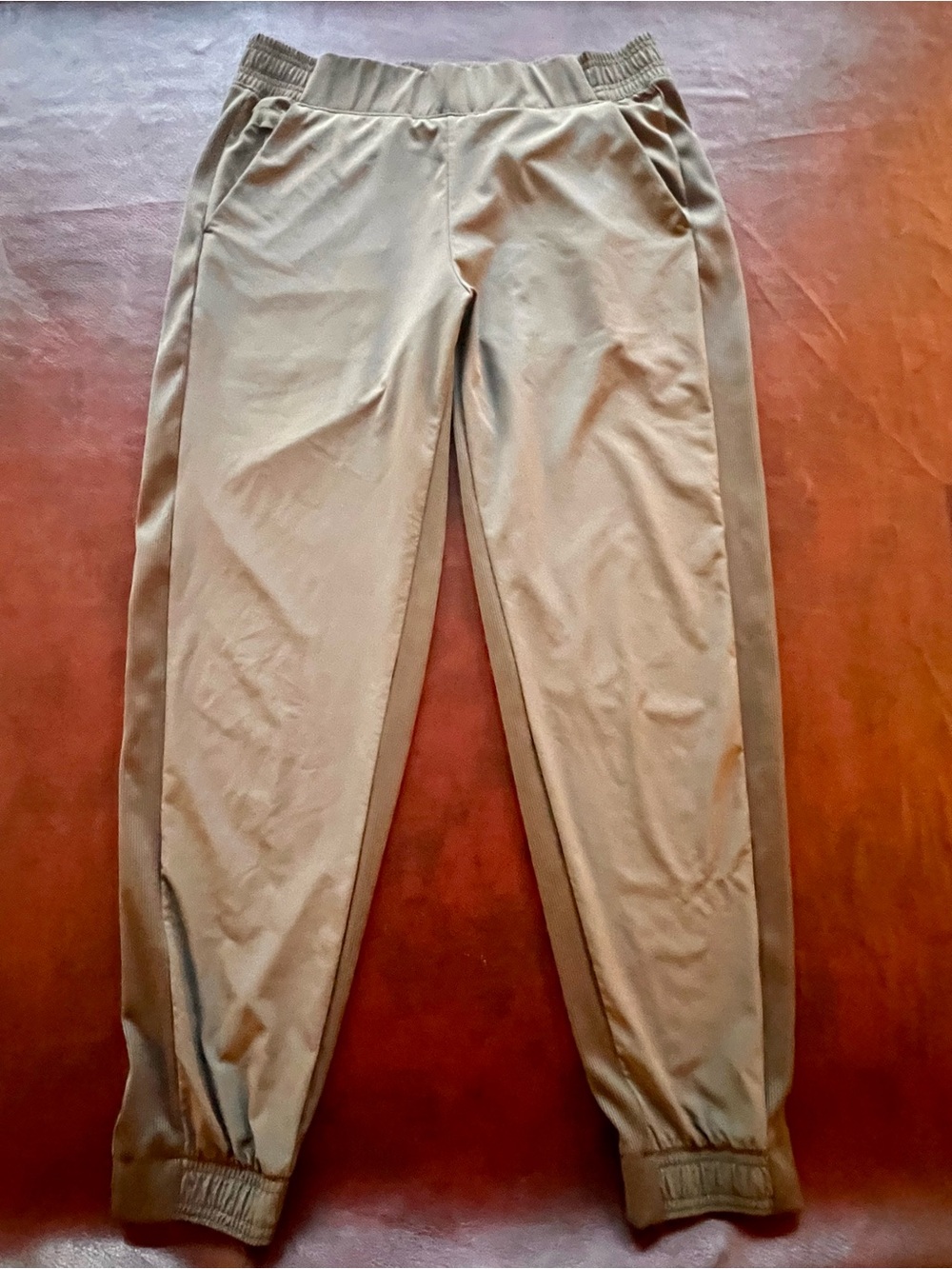Athleta Brooklyn Joggers, Olive Green Size 12